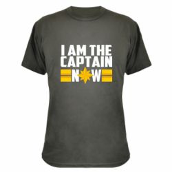 Камуфляжна футболка I am captain now - PrintSalon