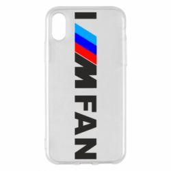 Чохол для iPhone X/Xs I am FAN - PrintSalon