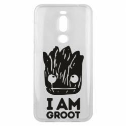 Чехол для Meizu X8 I am Groot text - PrintSalon