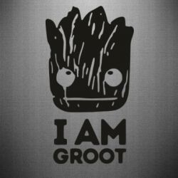 Наклейка I am Groot text - PrintSalon
