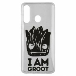 Чехол для Samsung M40 I am Groot text - PrintSalon
