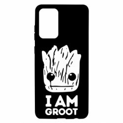 Чохол для Samsung A72 5G I am Groot text