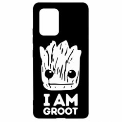 Чехол для Samsung S10 Lite I am Groot text - PrintSalon