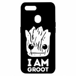 Чехол для Oppo A5s/A12 I am Groot text - PrintSalon