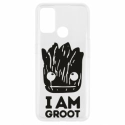 Чехол для Oppo A53/A32/A33 I am Groot text - PrintSalon