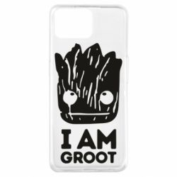 Чехол для Oppo A73 I am Groot text - PrintSalon