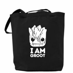 Торба I am Groot text-PrintSalon Торба I am Groot text