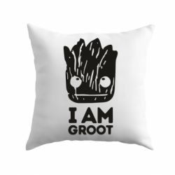 Подушка I am Groot text-PrintSalon Подушка I am Groot text