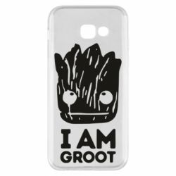 Чехол для Samsung A5 2017 I am Groot text - PrintSalon