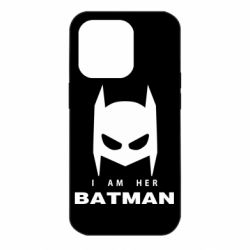 Чехол для iPhone 14 Pro I Am Her Batman - PrintSalon