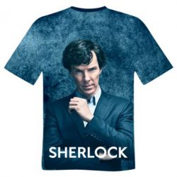 Мужская футболка 3D I am Sherlocked - PrintSalon