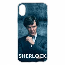 Чехол для iPhone X/Xs I am Sherlocked - PrintSalon