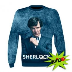Детский 3D свитшот I am Sherlocked - PrintSalon