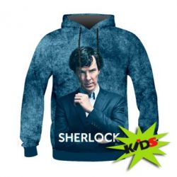 Дитяче 3D худі I am Sherlocked