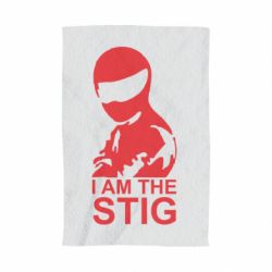Полотенце с принтом I am the Stig - PrintSalon
