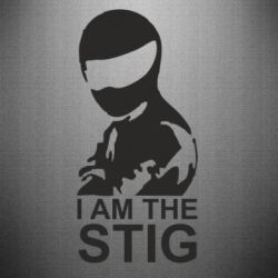 Наклейка I am the Stig - PrintSalon