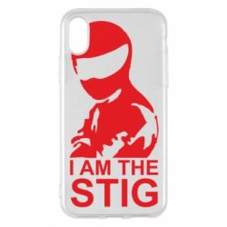 Чехол для iPhone X/Xs I am the Stig - PrintSalon