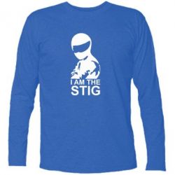 Футболка с длинным рукавом I am the Stig - PrintSalon