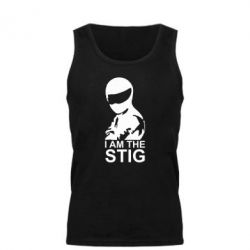 Мужская майка I am the Stig - PrintSalon