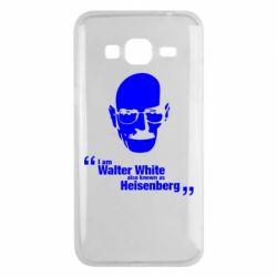 Чехол для Samsung J3 2016 i am walter white also known as heisenberg - PrintSalon