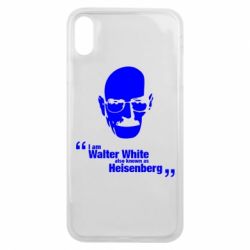 Чехол для iPhone Xs Max i am walter white also known as heisenberg - PrintSalon