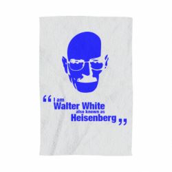 Полотенце с принтом i am walter white also known as heisenberg - PrintSalon
