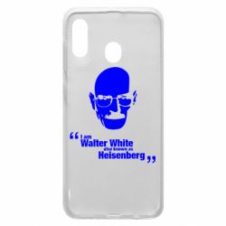 Чехол для Samsung A20 i am walter white also known as heisenberg - PrintSalon