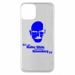 Чехол для iPhone 11 i am walter white also known as heisenberg - PrintSalon