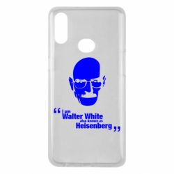 Чехол для Samsung A10s i am walter white also known as heisenberg - PrintSalon