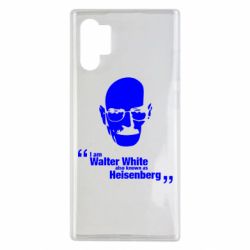 Чехол для Samsung Note 10 Plus i am walter white also known as heisenberg - PrintSalon