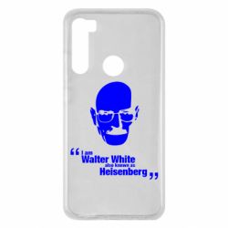 Чехол для Xiaomi Redmi Note 8 i am walter white also known as heisenberg - PrintSalon