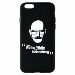 Чехол для iPhone 6/6S i am walter white also known as heisenberg - PrintSalon