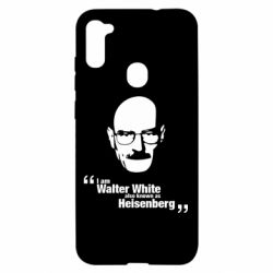 Чехол для Samsung A11/M11 i am walter white also known as heisenberg - PrintSalon