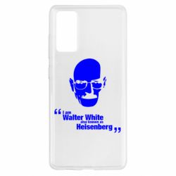 Чехол для Samsung S20 FE i am walter white also known as heisenberg - PrintSalon