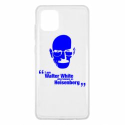 Чехол для Samsung Note 10 Lite i am walter white also known as heisenberg - PrintSalon