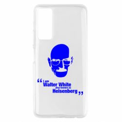 Чехол для Huawei P Smart 2021 i am walter white also known as heisenberg - PrintSalon