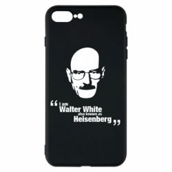 Чехол для iPhone 8 Plus i am walter white also known as heisenberg - PrintSalon
