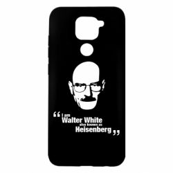 Чехол для Xiaomi Redmi Note 9/Redmi 10X i am walter white also known as heisenberg - PrintSalon
