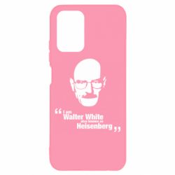 Чехол для Xiaomi Redmi Note 10 i am walter white also known as heisenberg - PrintSalon