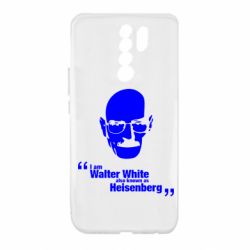 Чехол для Xiaomi Redmi 9 i am walter white also known as heisenberg - PrintSalon