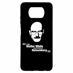 Чехол для Xiaomi Poco X3 i am walter white also known as heisenberg - PrintSalon