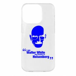 Чехол для iPhone 14 Pro i am walter white also known as heisenberg - PrintSalon