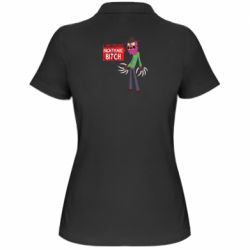 Женское поло I am yours nightmare BITCH - PrintSalon