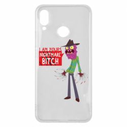 Чехол для Huawei P Smart Plus 2018 I am yours nightmare BITCH