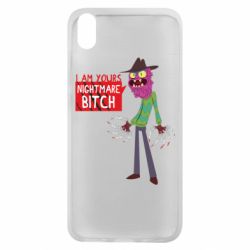 Чехол для Xiaomi Redmi 7A I am yours nightmare BITCH - PrintSalon
