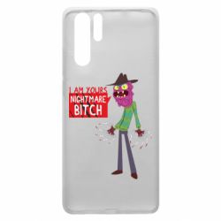 Чехол для Huawei P30 Pro I am yours nightmare BITCH - PrintSalon