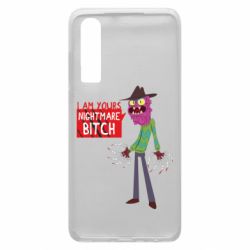 Чехол для Huawei P30 I am yours nightmare BITCH - PrintSalon