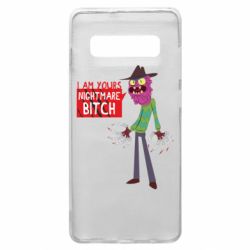 Чехол для Samsung S10+ I am yours nightmare BITCH - PrintSalon