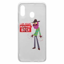 Чехол для Samsung A20 I am yours nightmare BITCH - PrintSalon