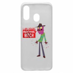 Чехол для Samsung A40 I am yours nightmare BITCH - PrintSalon
